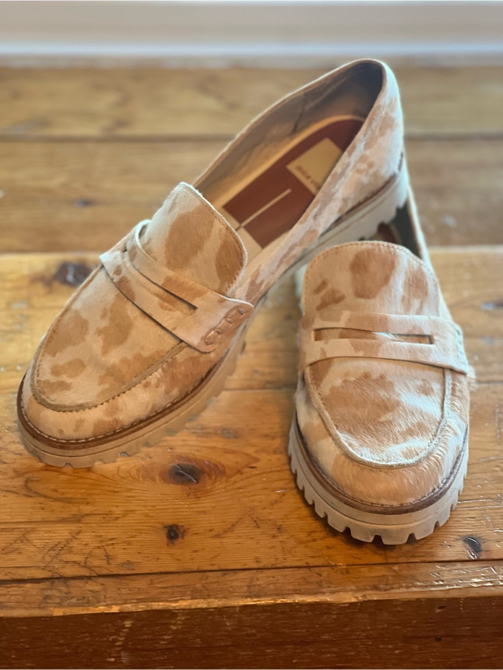 Hair on Hide Loafers
